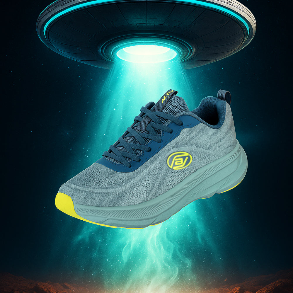 ACTIV RUNNING SHOES - GREY