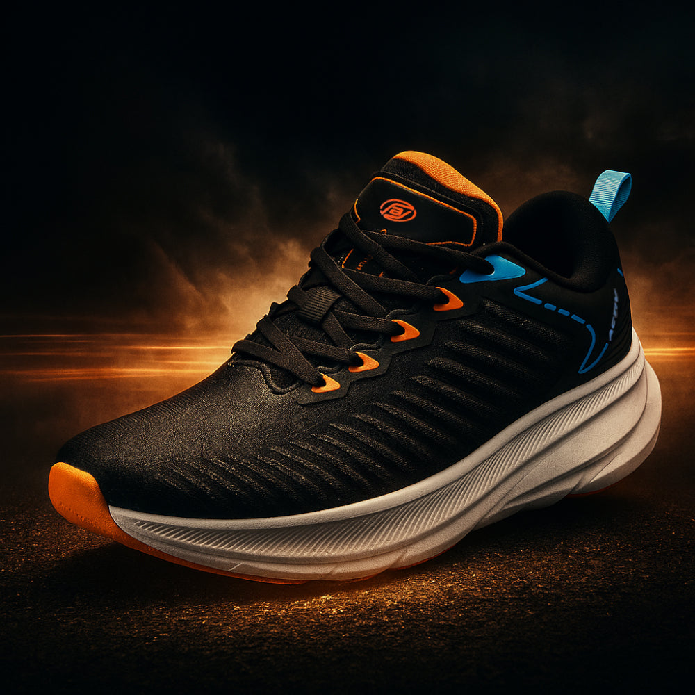 ACTIV RUNNING SHOES - BLACK