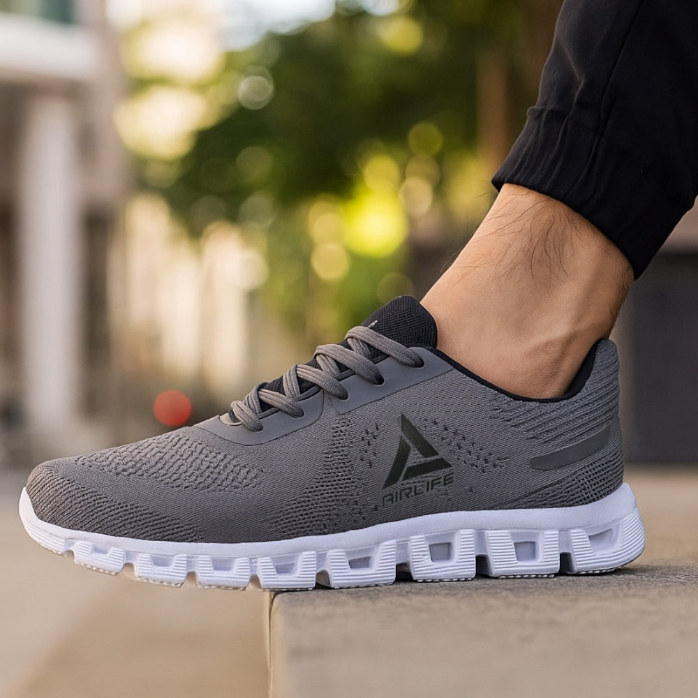 AIRLIFE SPORT SHOES - D.GREY - Activ Abou Alaa