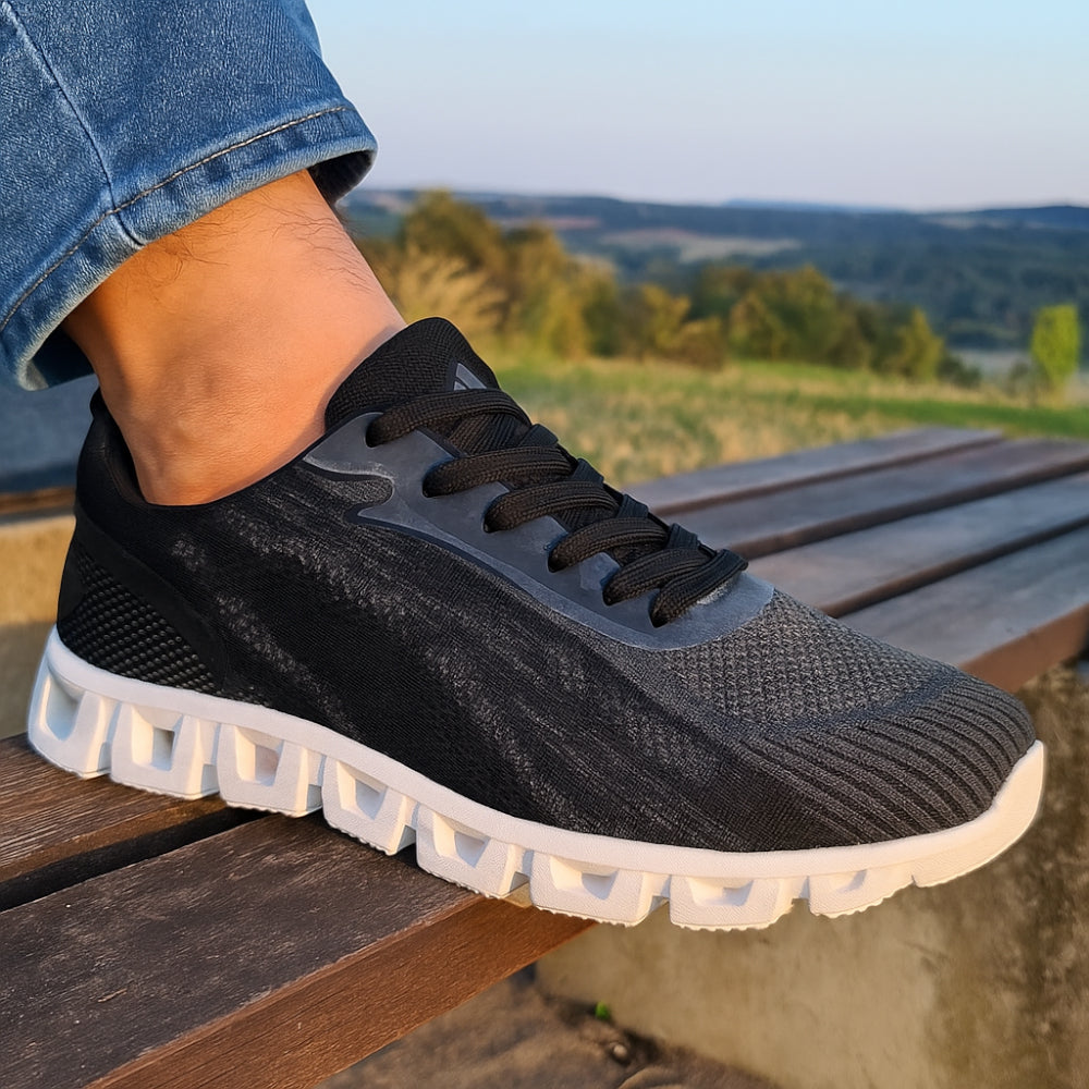 AIRLIFE SPORT SHOES - BLACK - Activ Abou Alaa