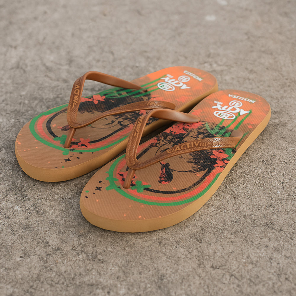 ACTIV FLIP FLOP SLIPPER - BROWN - Activ Abou Alaa