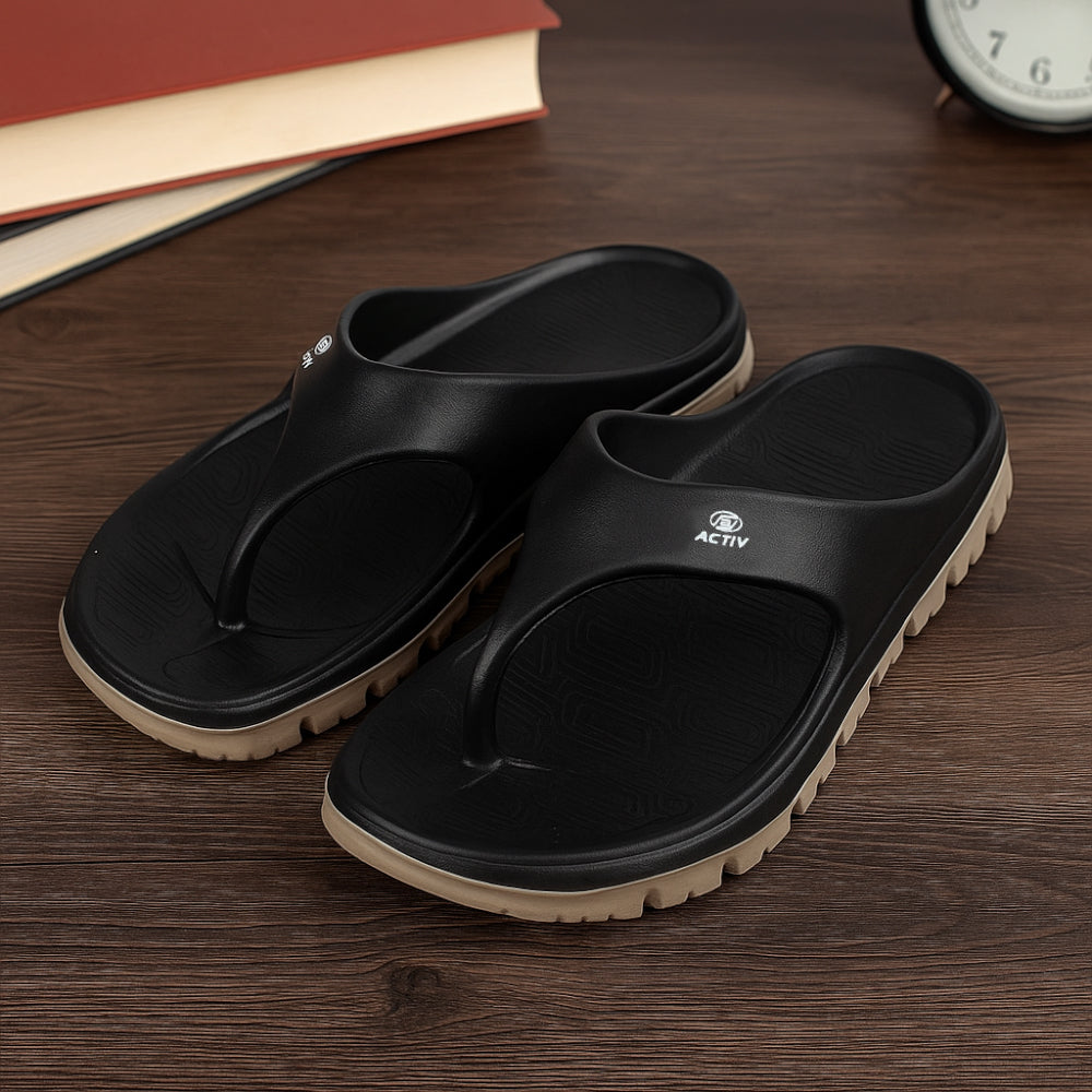 ACTIV FLIP FLOP SLIPPER - G.BROWN - Activ Abou Alaa