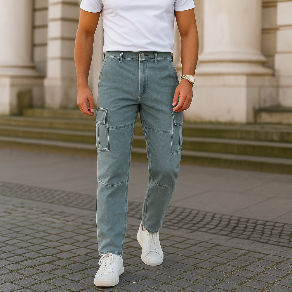 ACTIV CARGO JEANS PANTS - COLORS