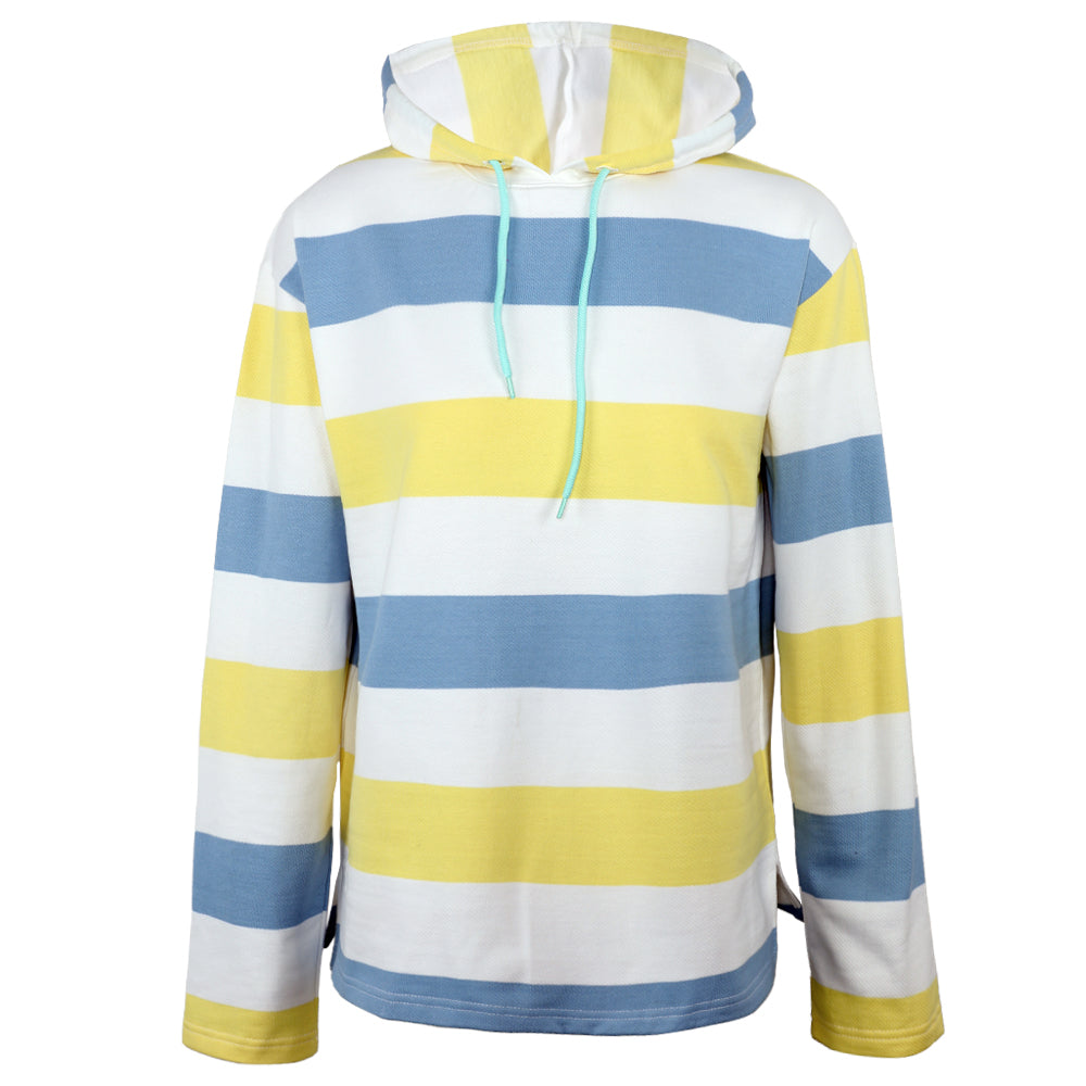 Off white hotsell hoodie yellow stripes