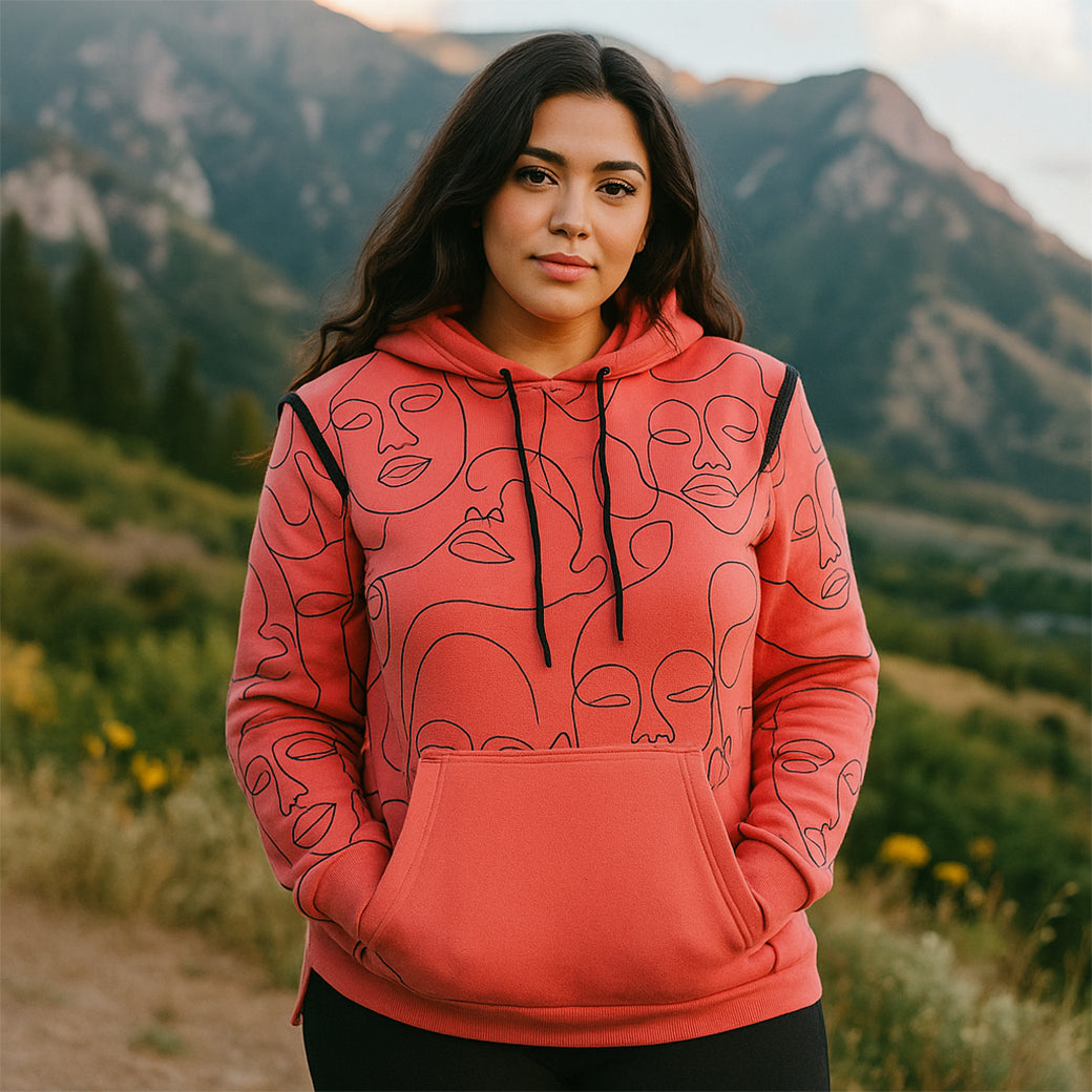 ACTIV 4-ZIPPER HOODIE SWEATSHIRT - SIMON
