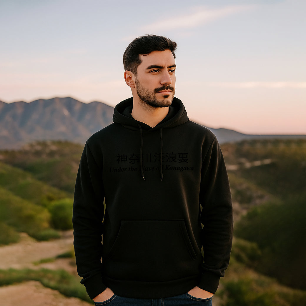 AIRLIFE GRAPHIC HOODIE SWEATSHIRT - BLACK