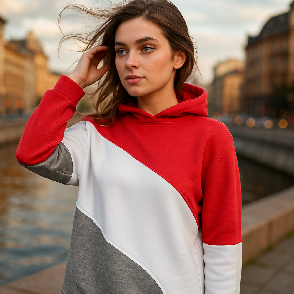 ACTIV CROW HOODIE SWEATSHIRT - FUCHSIA