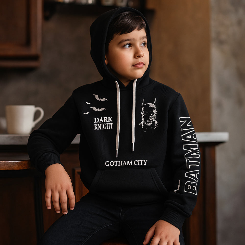 ACTIV GRAPHIC HOODIE SWEATSHIR - BLACK - Activ Abou Alaa