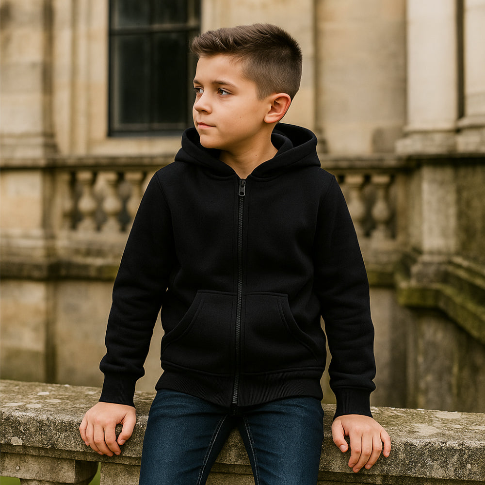 ACTIV BASIC HOODIE SWEATSHIRT - BLACK - Activ Abou Alaa