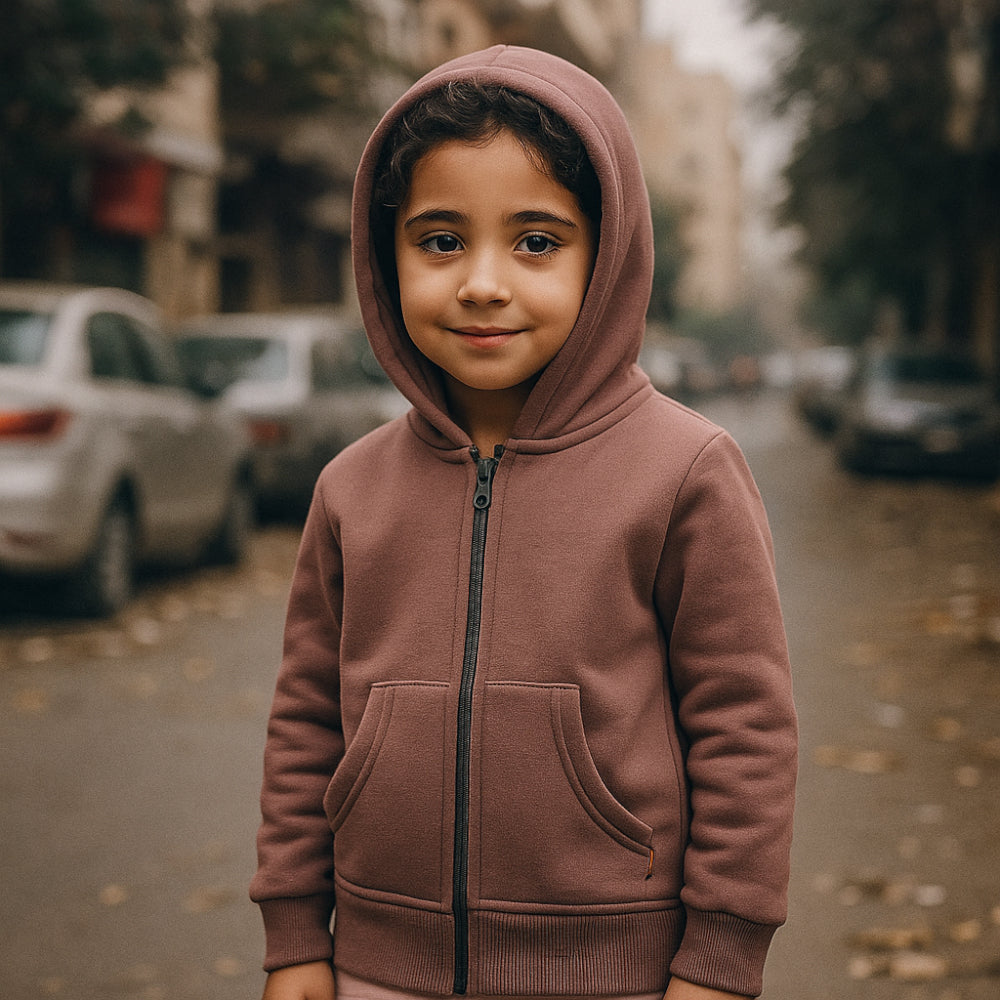 ACTIV BASIC HOODIE SWEATSHIRT - KASHMIR - Activ Abou Alaa