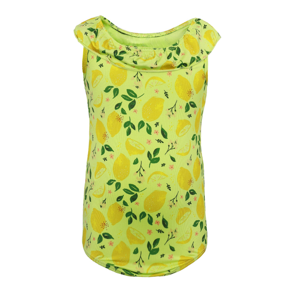 ACTIV F.COVER SWIM SWIMSUIT - LIME - Activ Abou Alaa