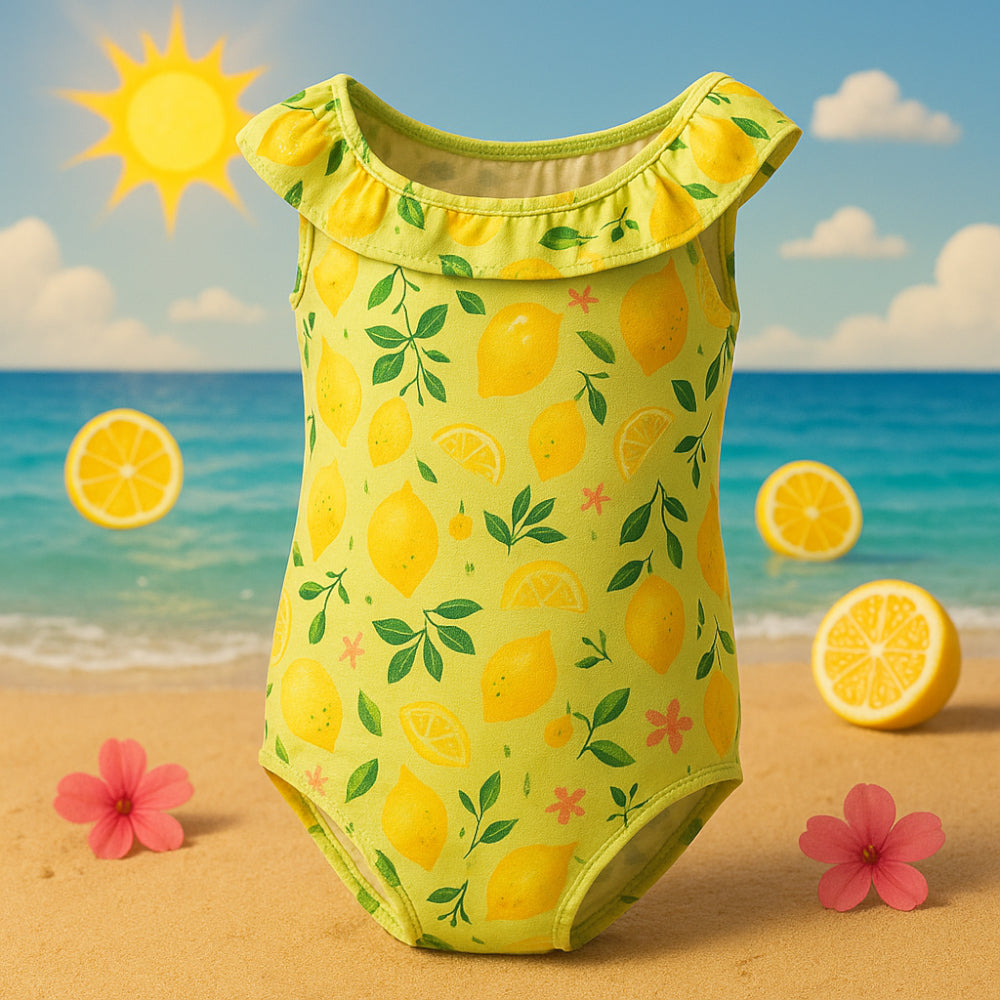 ACTIV F.COVER SWIM SWIMSUIT - LIME - Activ Abou Alaa