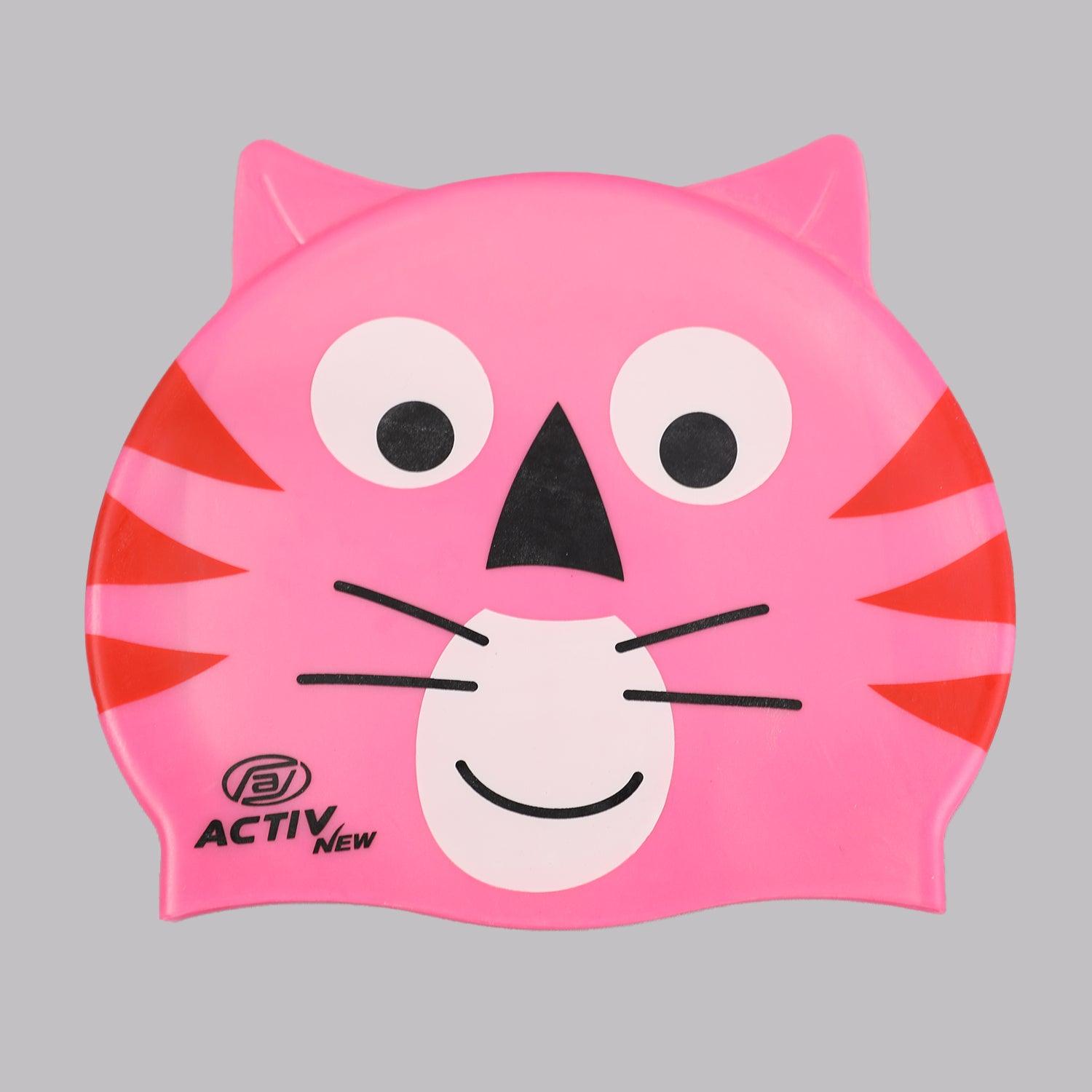 Swimming Cap - Pink c01 Activ Abou Alaa