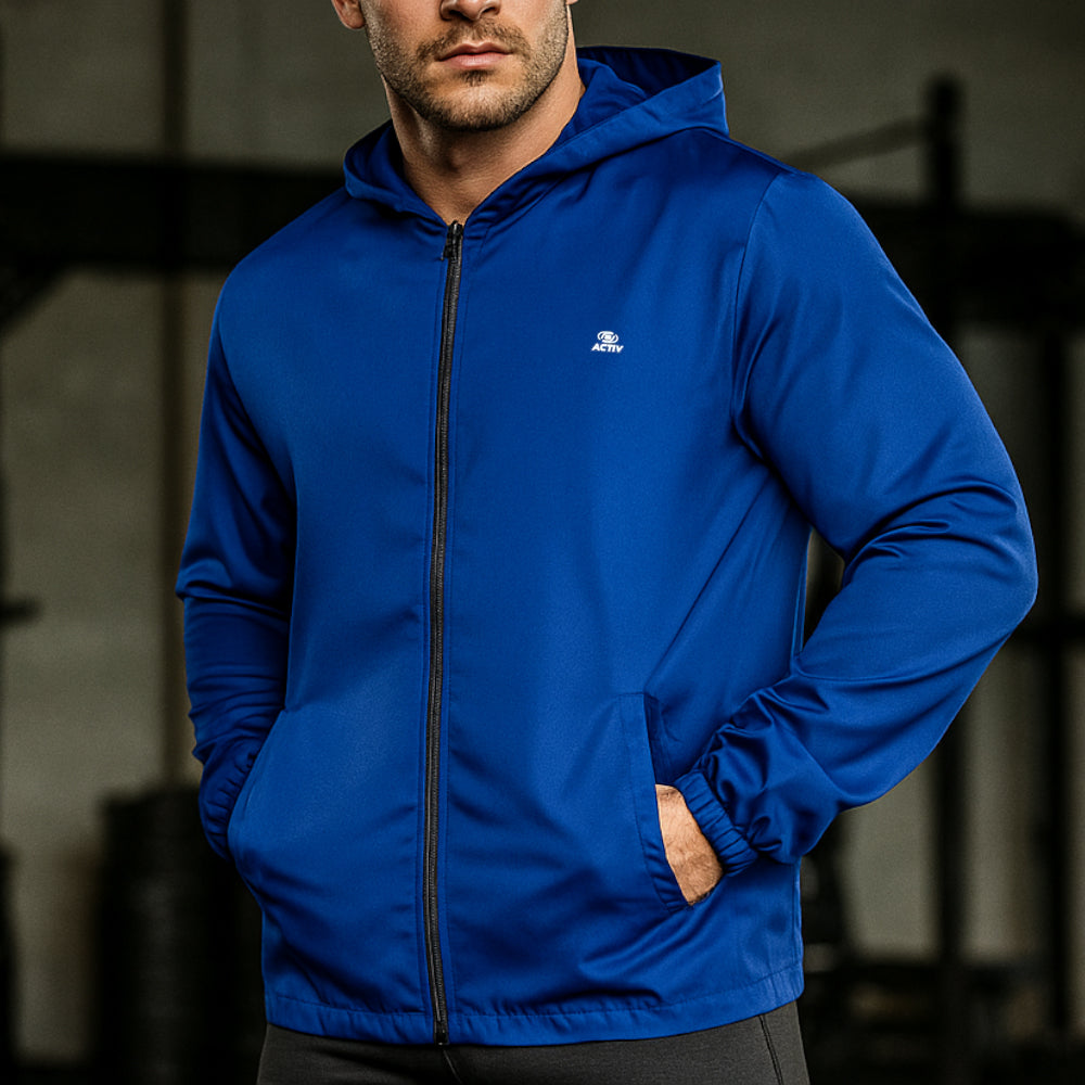 ACTIV BASIC ZIPPER TRACKTOP - ZAHRY