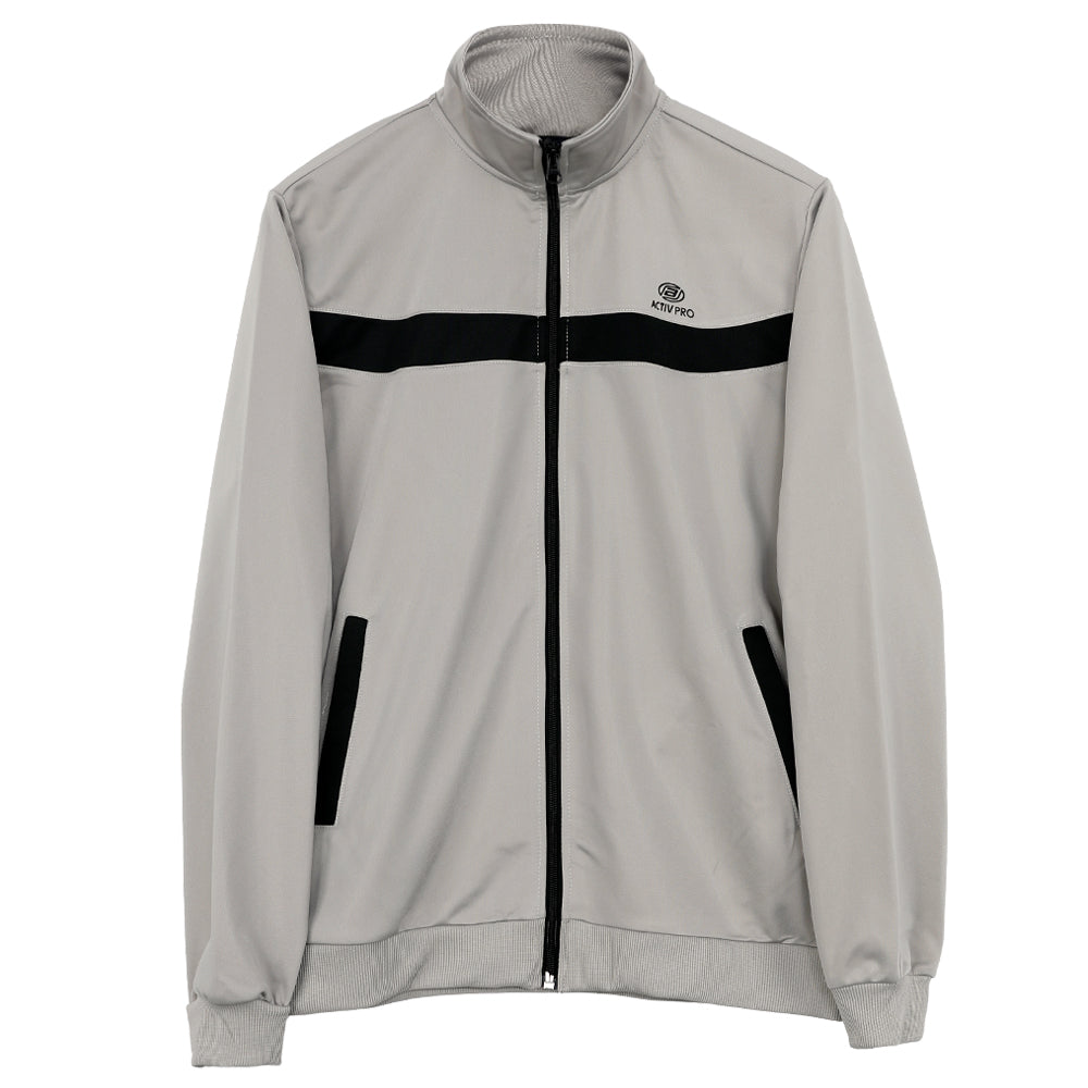 ACTIV CROW ZIPPER TRACKSUIT - SILVER