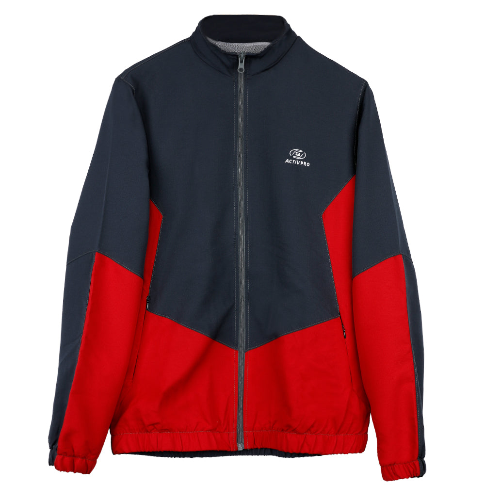 ACTIV CROW M.FIBER TRACKSUIT - D.Grey*Burgundy
