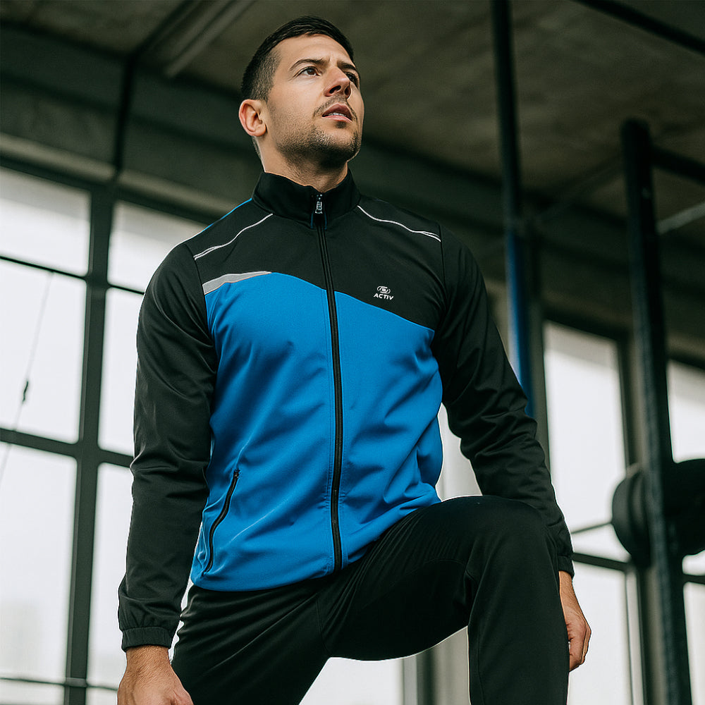 ACTIV CROW ZIPPER TRACKSUIT - TURQUOIS - Activ Abou Alaa