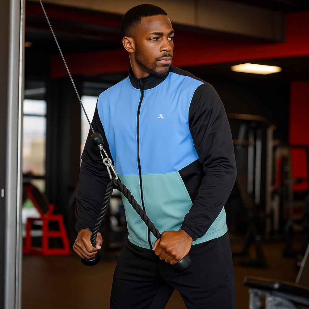 ACTIV CROW ZIPPER TRACKSUIT - MINTGREE - Activ Abou Alaa