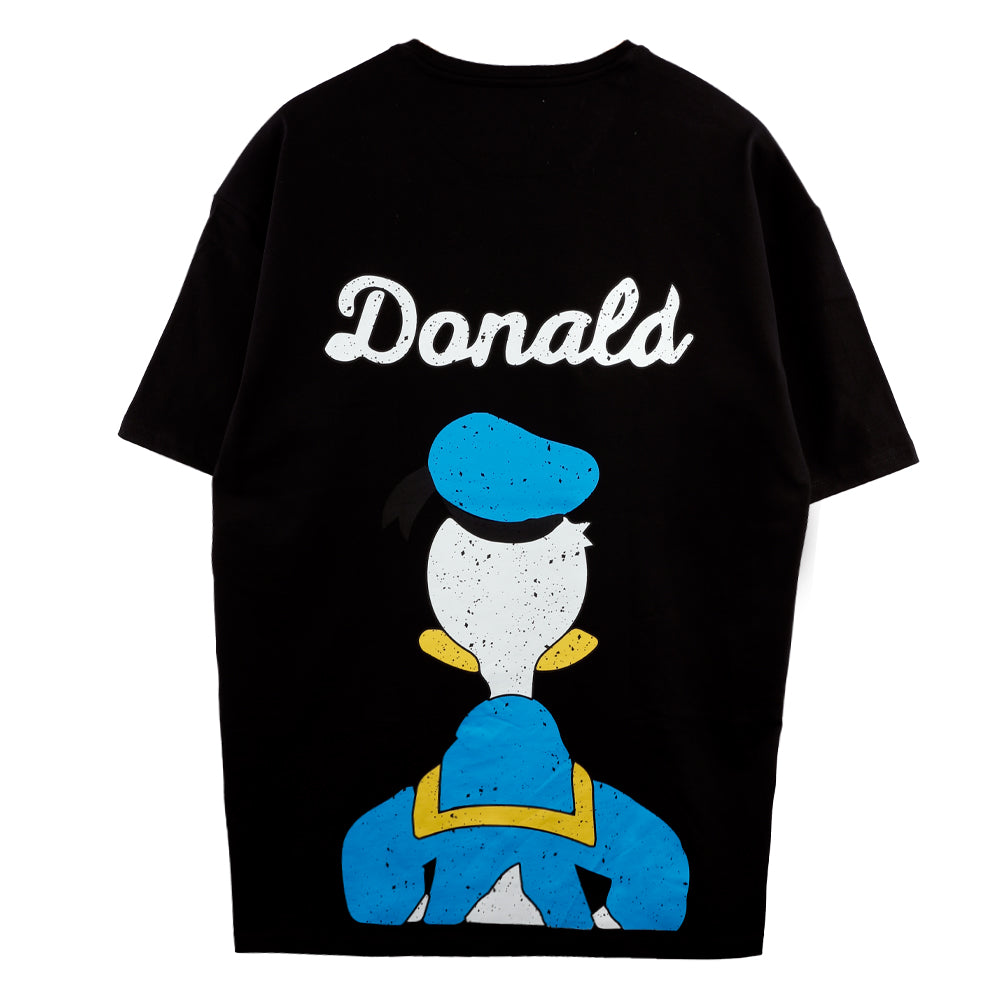 ACTIV GRAPHIC R.NECK T-SHIRT - BLACK