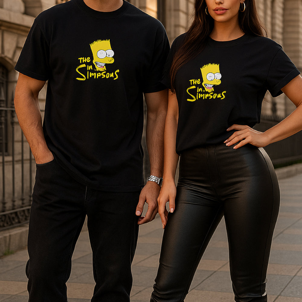 ACTIV GRAPHIC R.NECK T-SHIRT - BLACK - Activ Abou Alaa