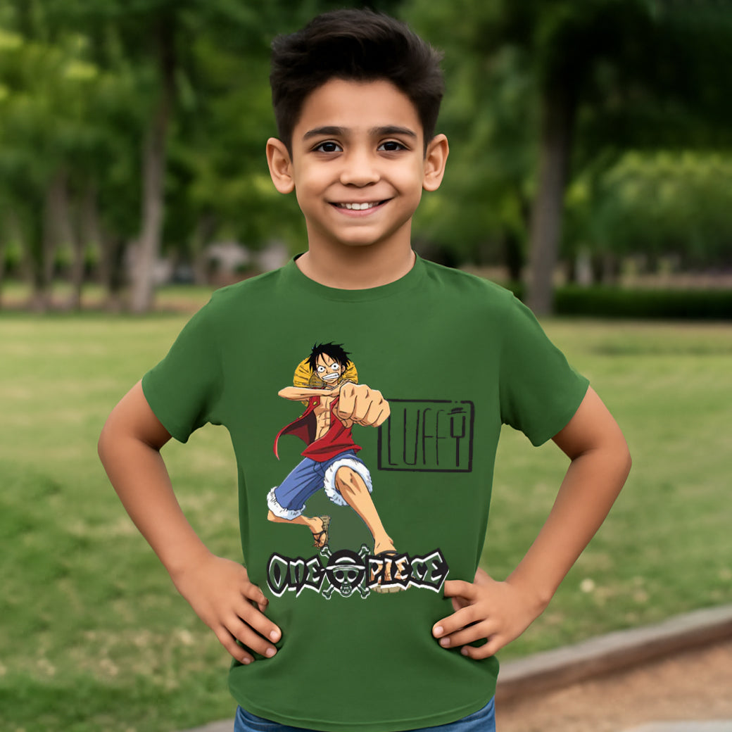ACTIV GRAPHIC R.NECK T-SHIRT - D.OLIVE