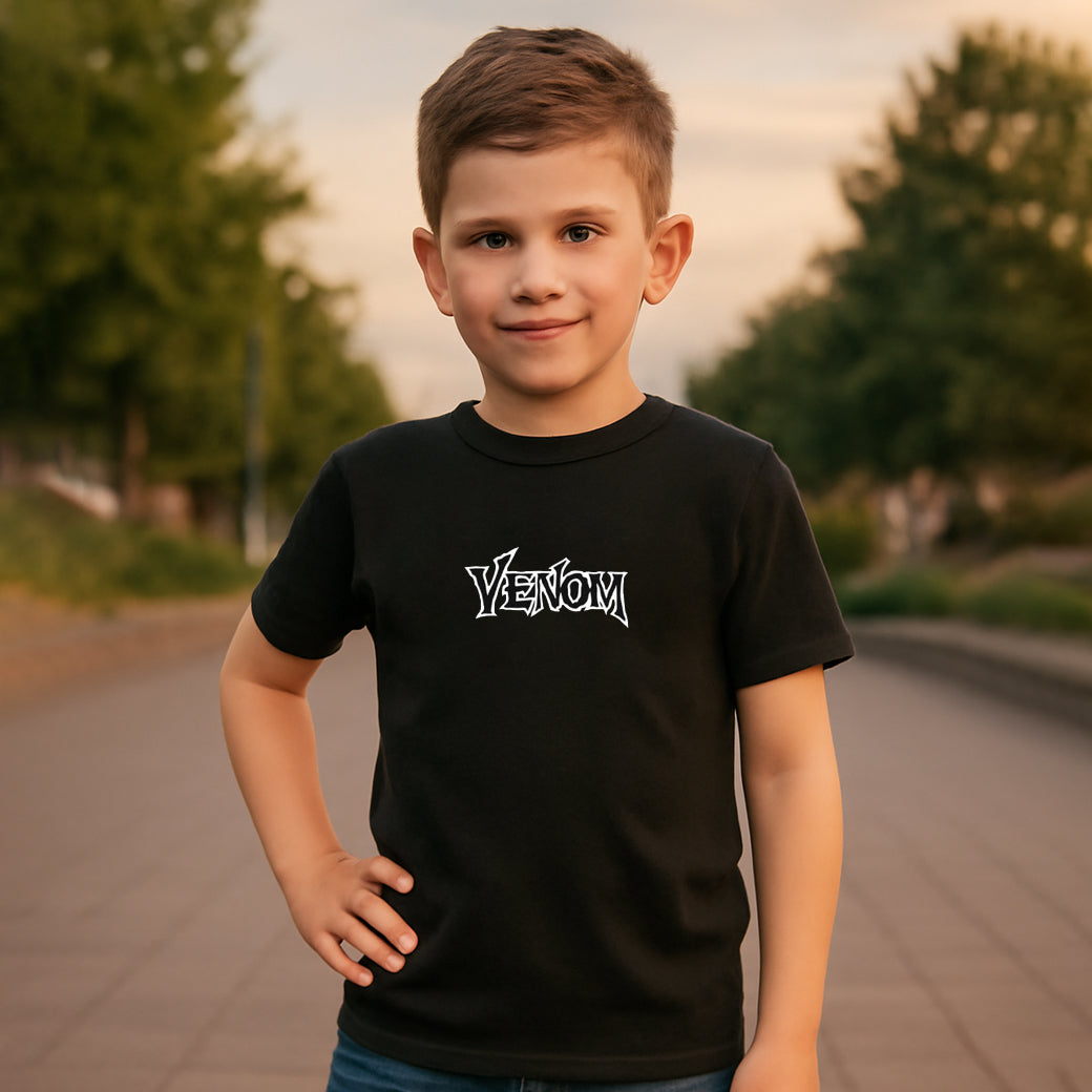 ACTIV GRAPHIC R.NECK T-SHIRT - BLACK