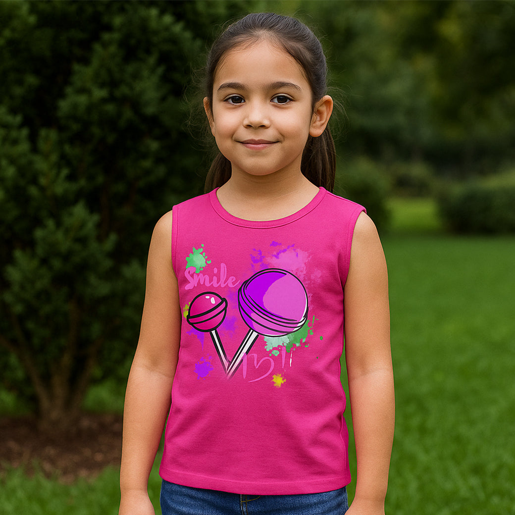 ACTIV CROP-TOP R.NECK T-SHIRT - FUCHSIA