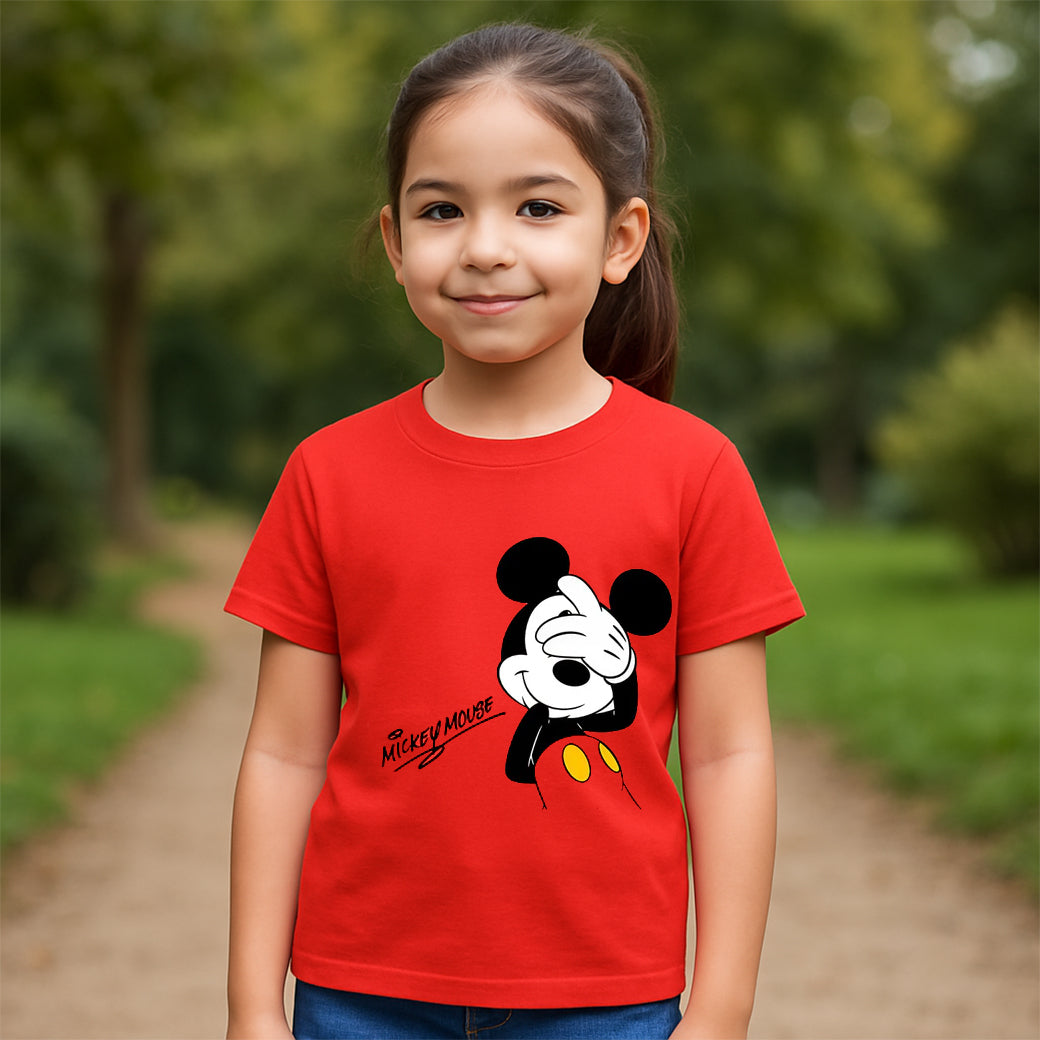 ACTIV GRAPHIC R.NECK T-SHIRT - RED