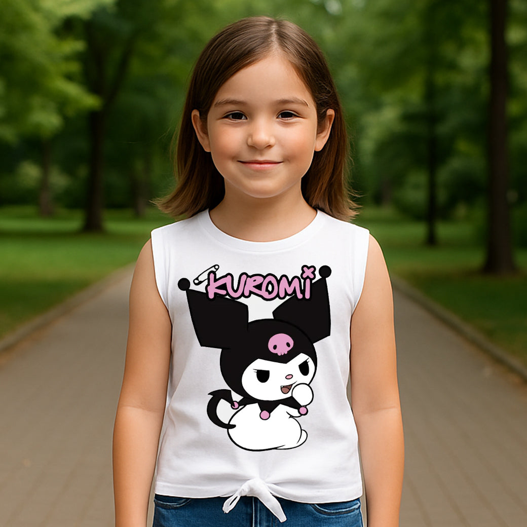 ACTIV CROP-TOP R.NECK T-SHIRT - WHITE