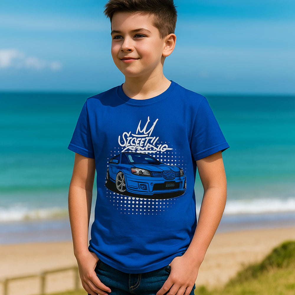 ACTIV GRAPHIC R.NECK T-SHIRT - BLUE
