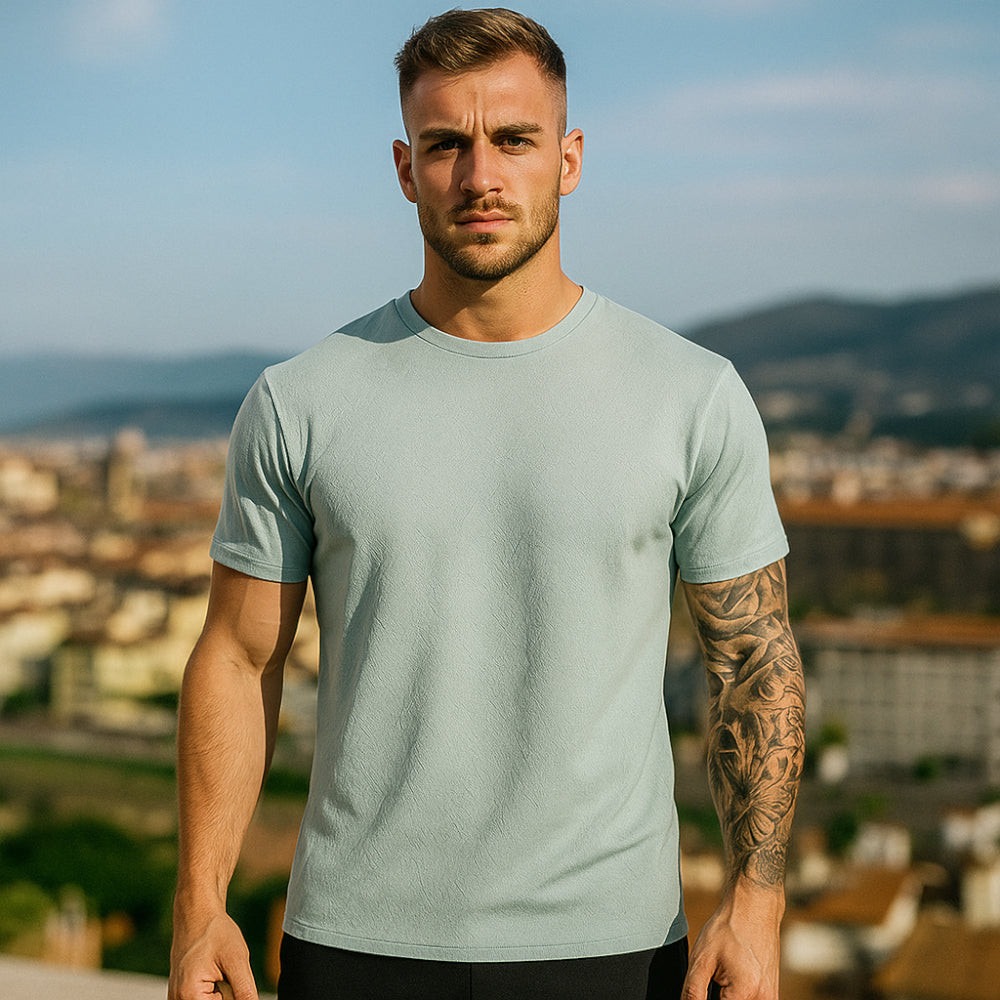 ACTIV TRANSFER R.NECK T-SHIRT - MINT - Activ Abou Alaa