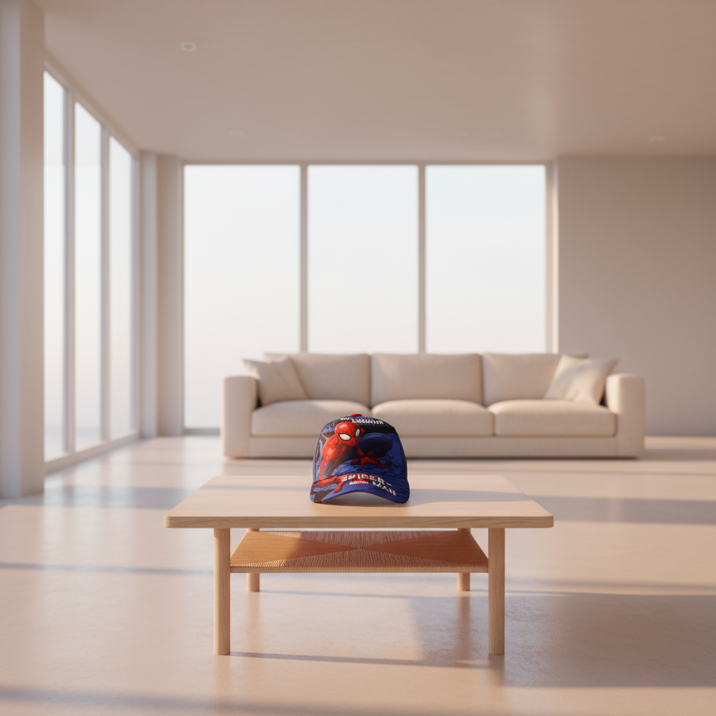 SPIDER-MAN BOY'S VELCRO CAP - NAVY - Activ Abou Alaa