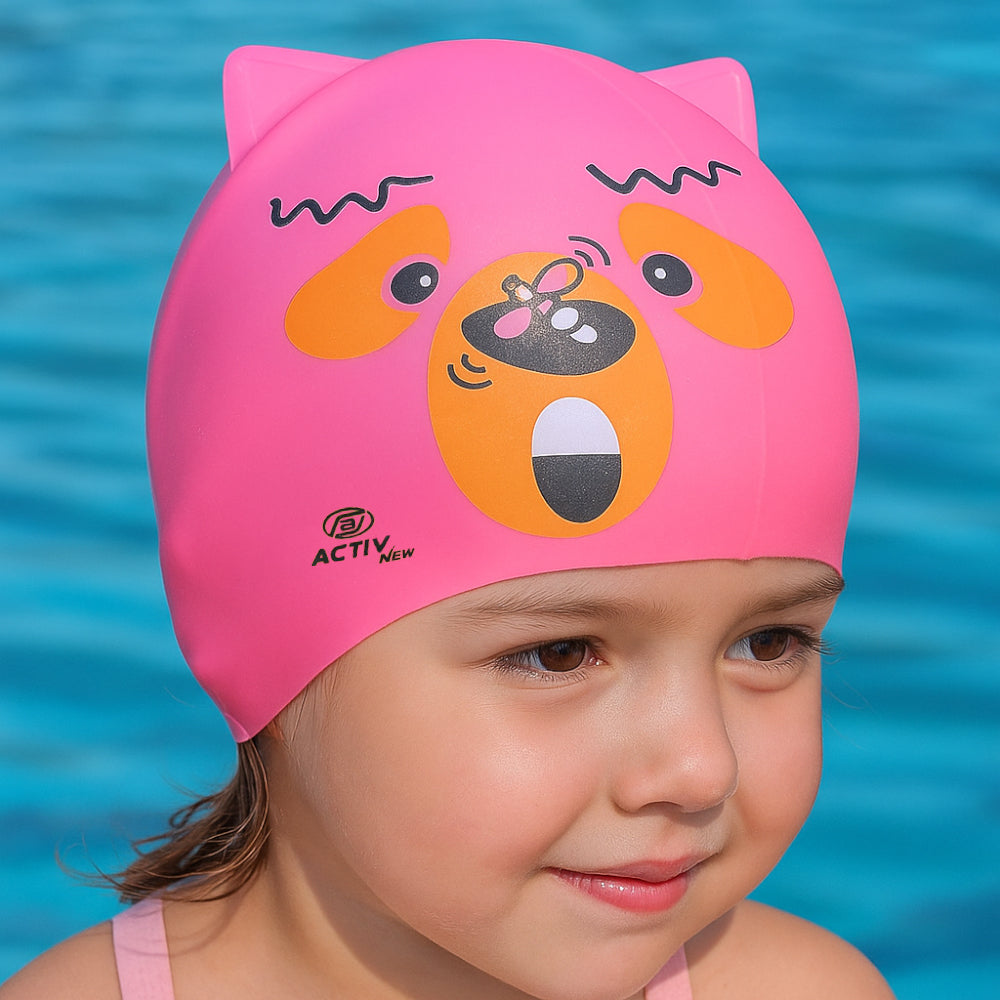 ACTIV Swimming Cap - Pink - Activ Abou Alaa
