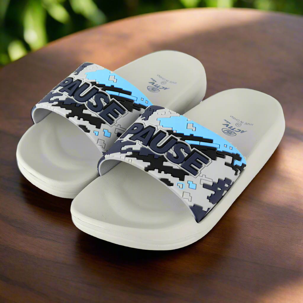 ACTIVNEW KIDS SLIPPER - GREY - Activ Abou Alaa