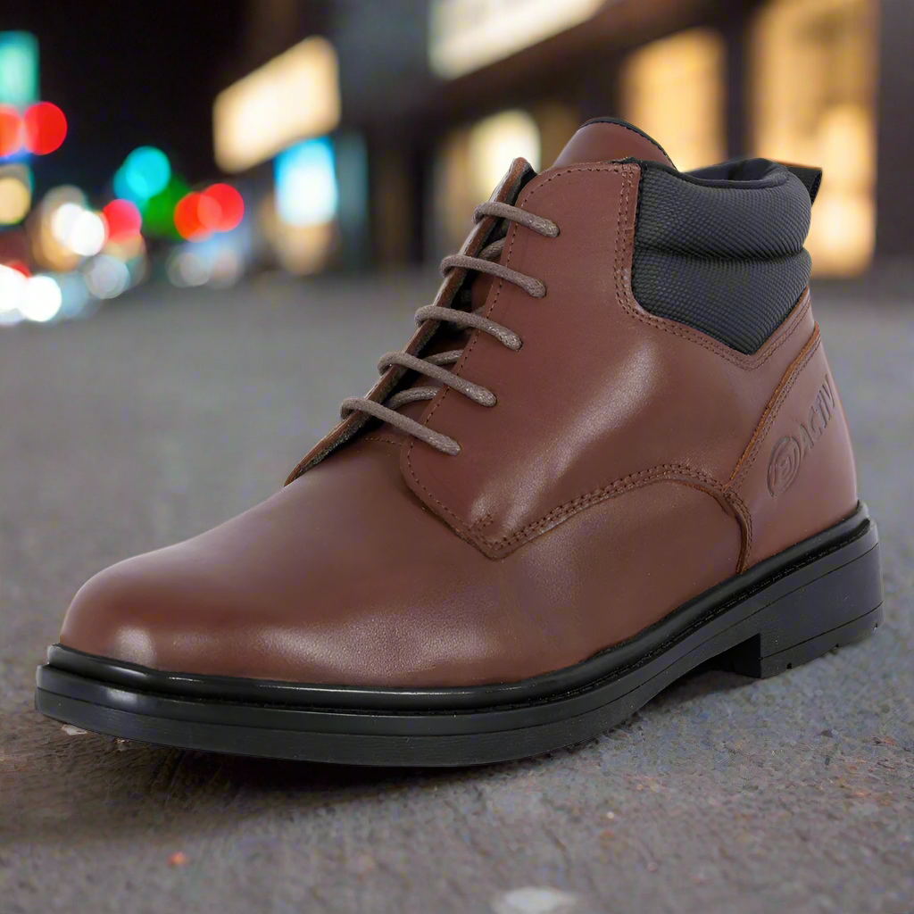 ACTIV CASUAL HALF-BOOT - BROWN