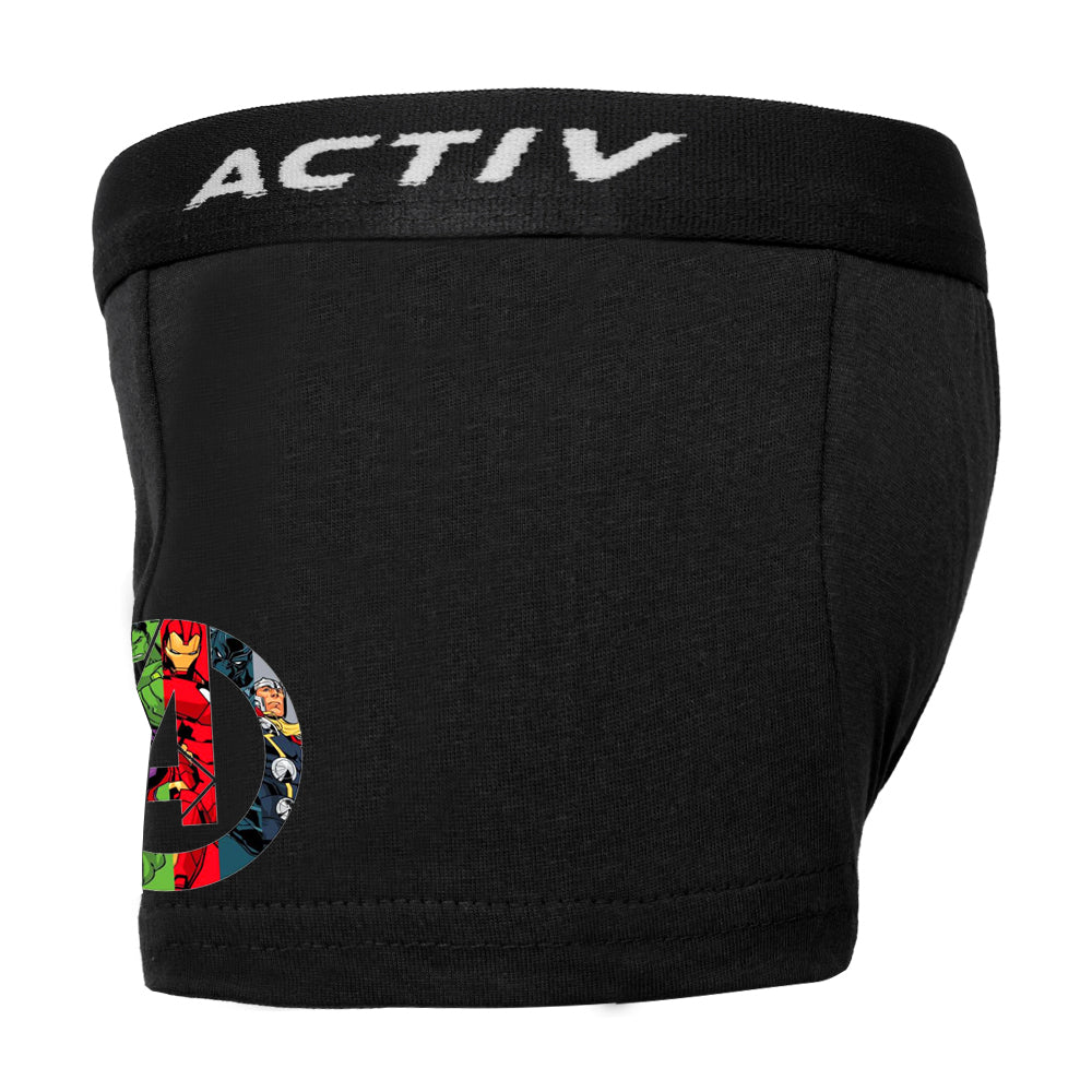 ACTIV GRAPHIC UNDERWEAR BOXER - BLACK