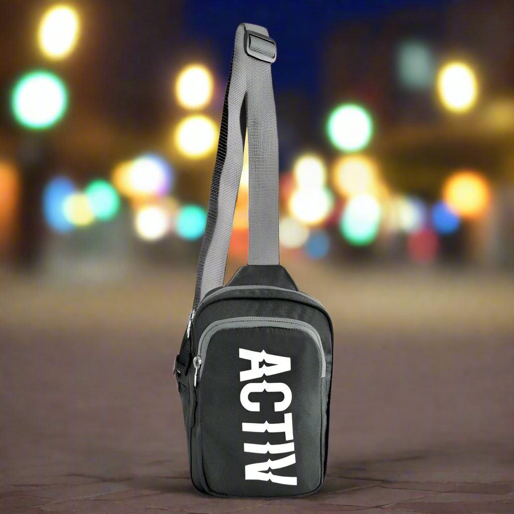 ACTIV MINI CROSS-BAG - GREY - Activ Abou Alaa