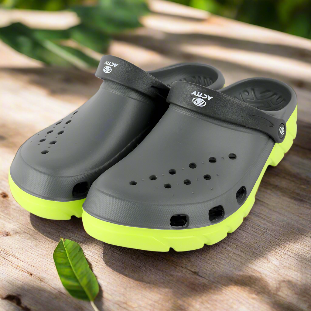 ACTIV CLOGS-LIME