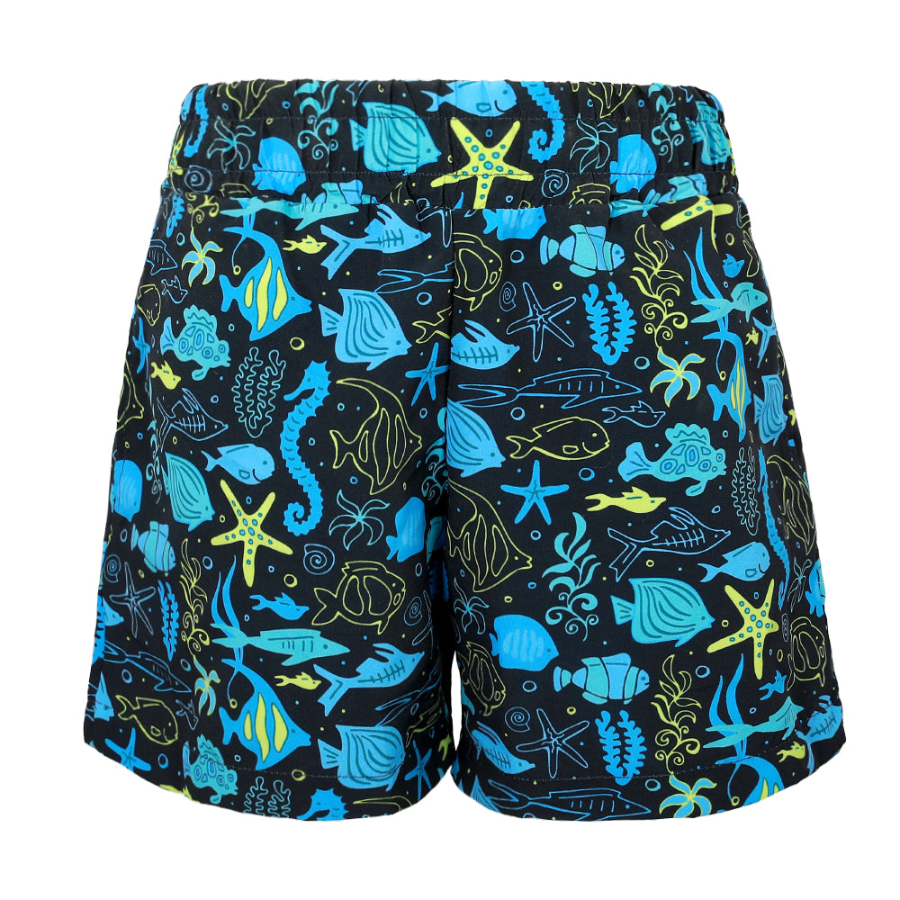 ACTIV F.COVER SWIM SHORT - BLACK