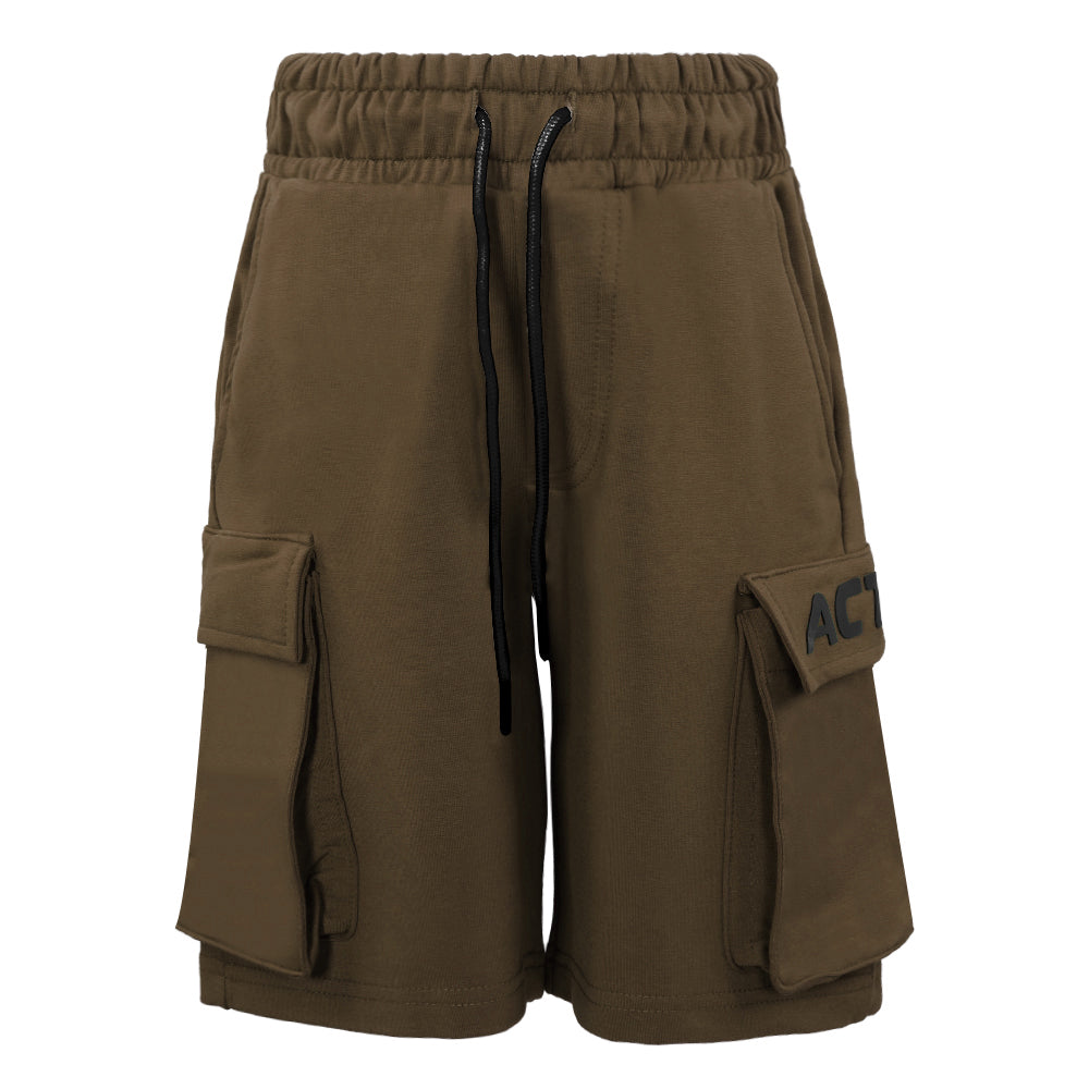 ACTIV BASIC BAGGY SHORT - BROWN