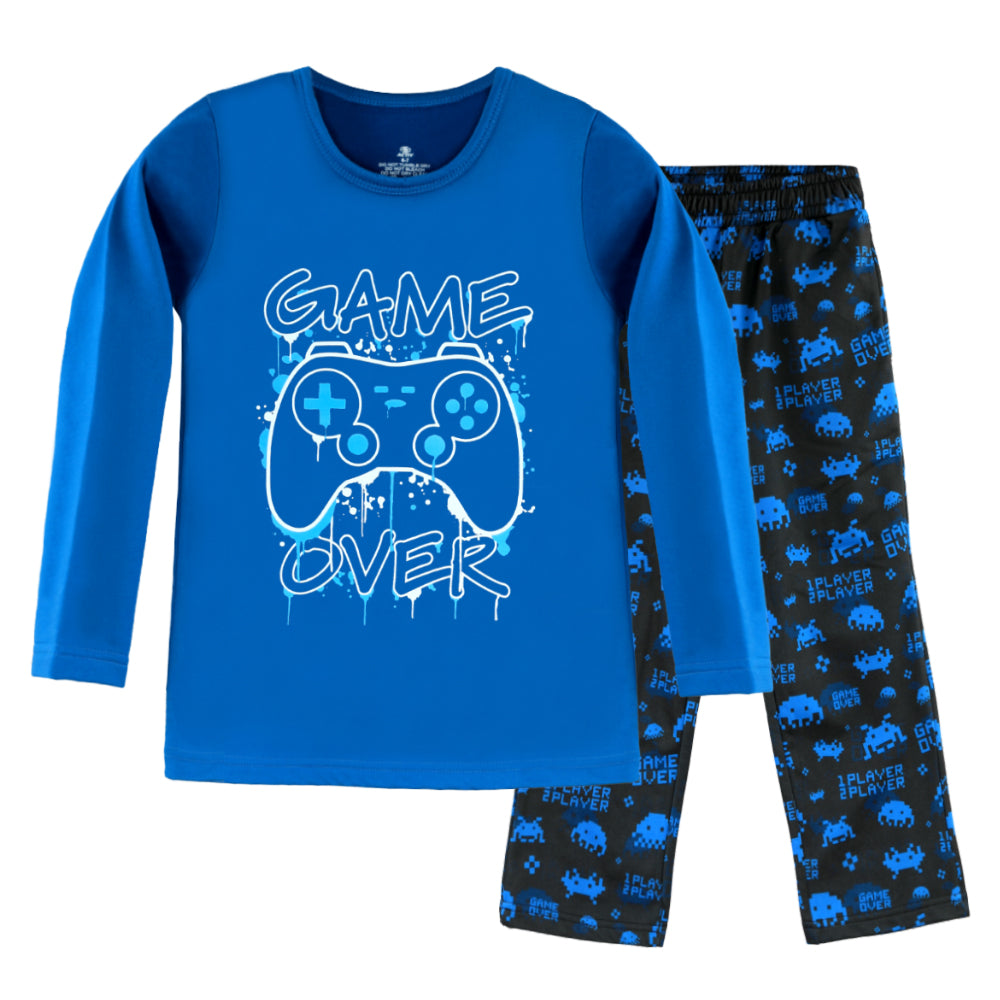 ACTIV GRAPHIC HOME-WEAR PAJAMA - INDIGO - Activ Abou Alaa