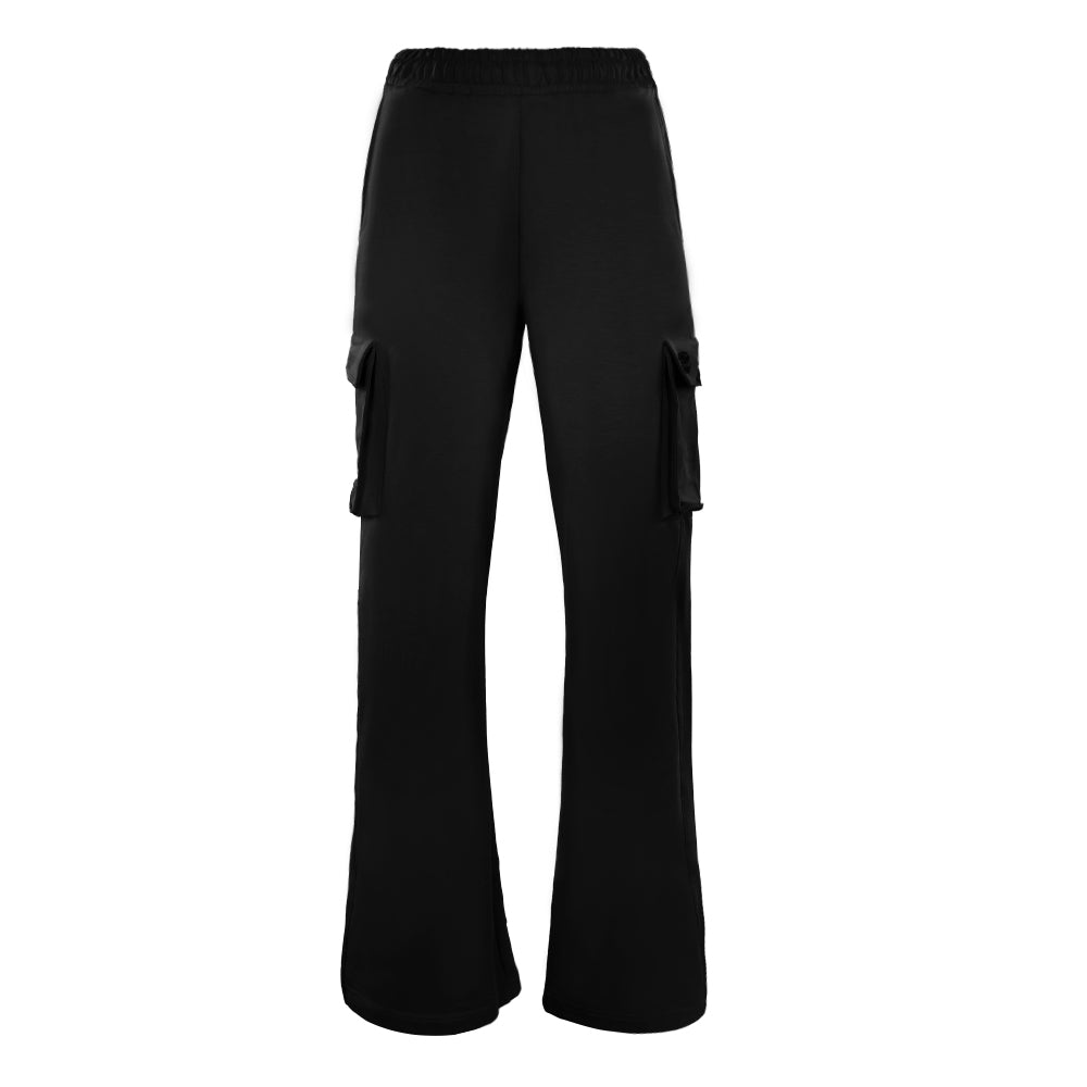 ACTIV BASIC BAGGY SWEATPANTS - BLACK