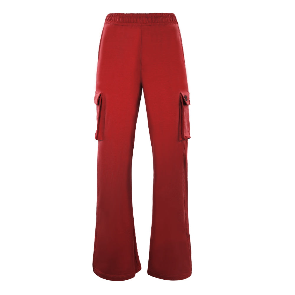 ACTIV BASIC BAGGY SWEATPANTS - BURGUNDY
