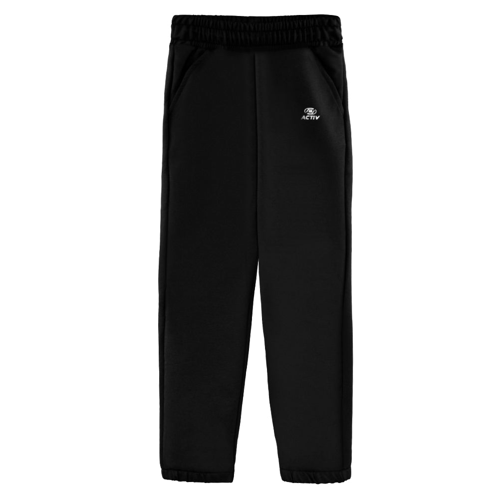 ACTIV BASIC CASUAL SWEATPANTS - BLACK