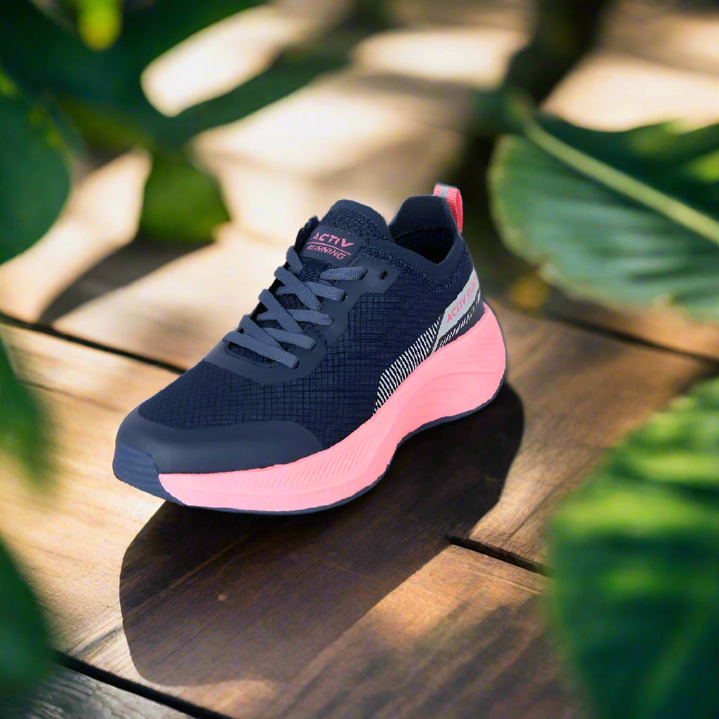 ACTIV RUNNING SHOES - NAVY