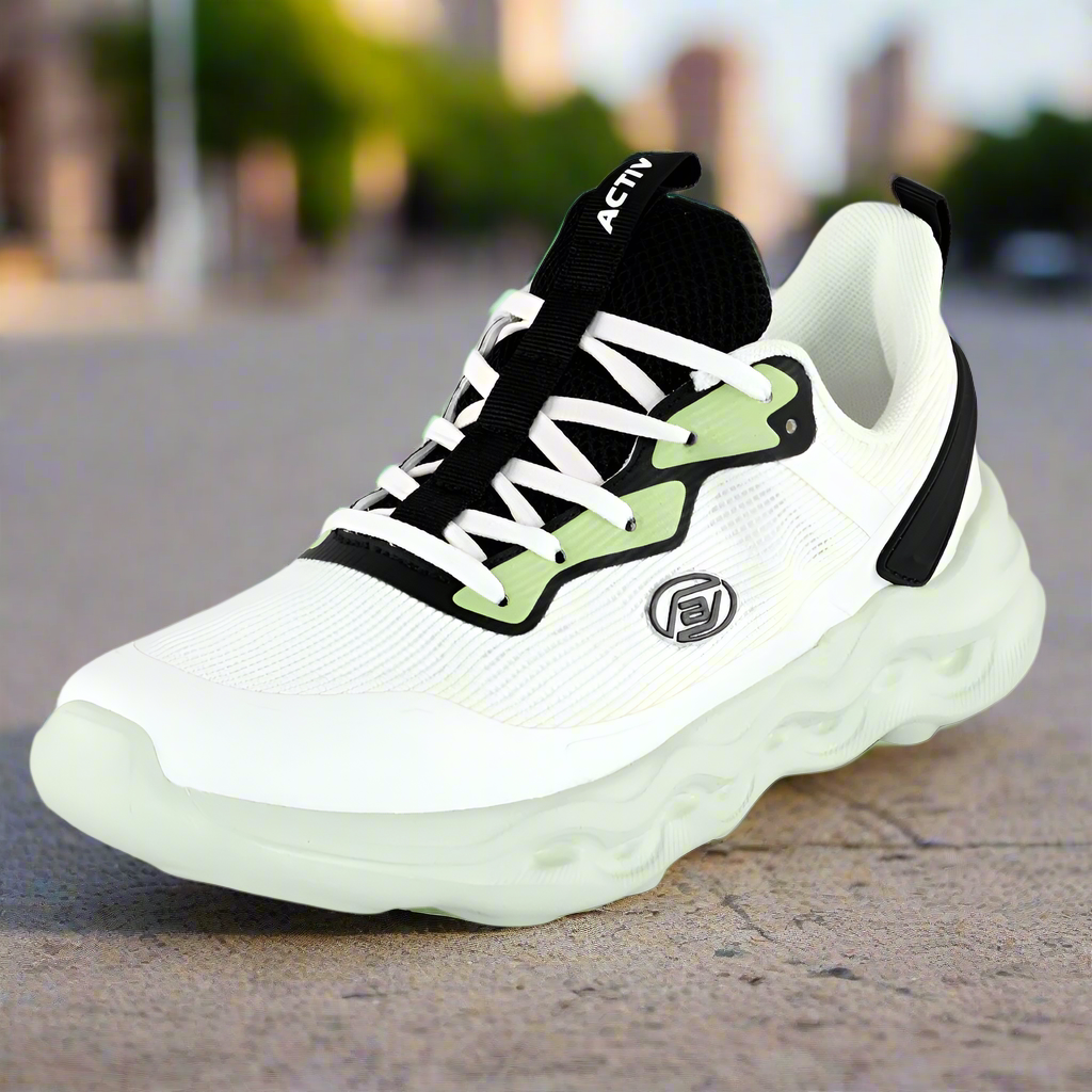 ACTIV RUNNING SHOES - WHITE