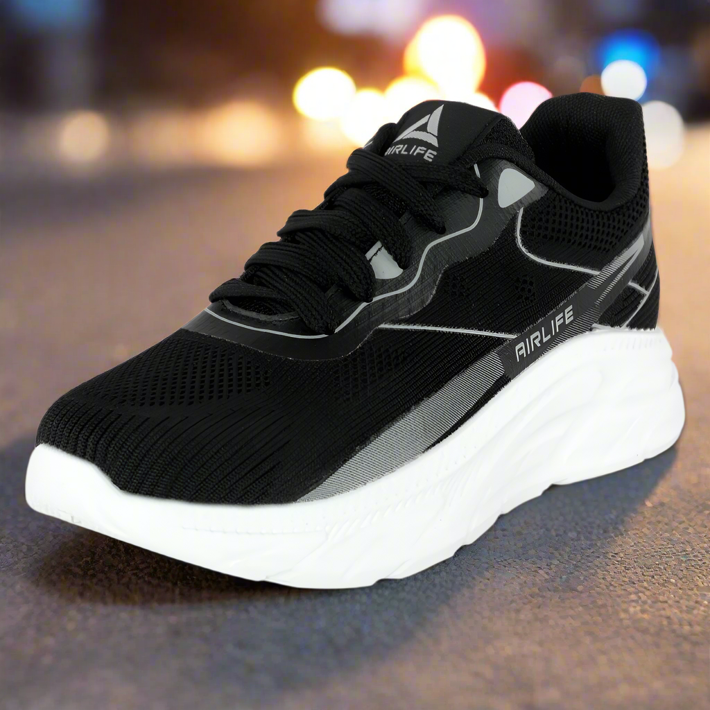 AIRLIFE SPORT SHOES - BLACK