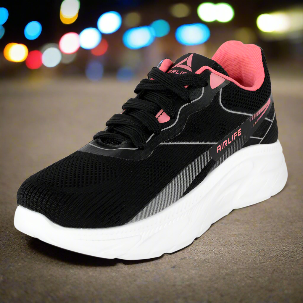 AIRLIFE SPORT SHOES - BLACK