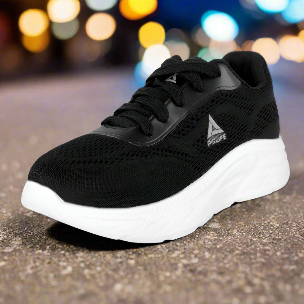 AIRLIFE SPORT SHOES - BLACK