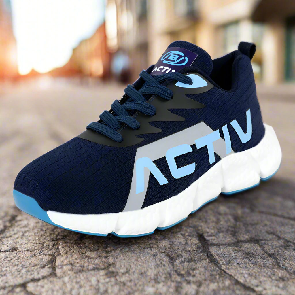ACTIV RUNNING SHOES - NAVY